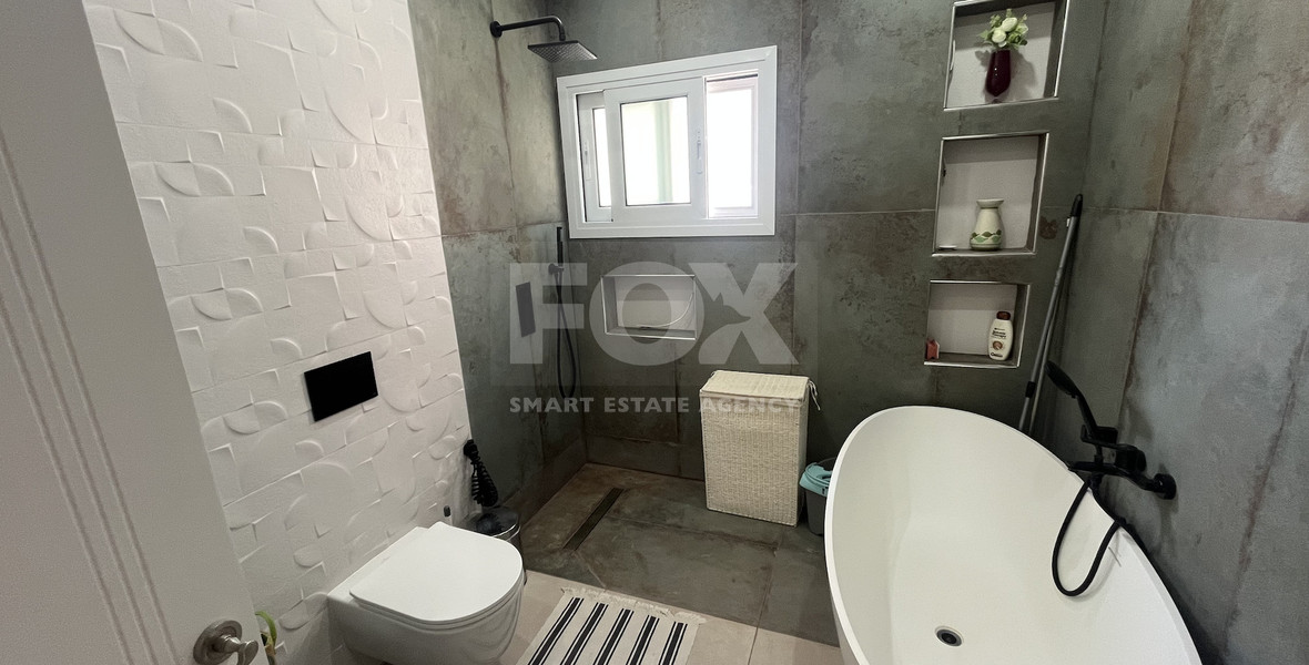 For Sale Modern Spacious Five Bedroom House with Roof Garden and Sea View in Agios Athanasios