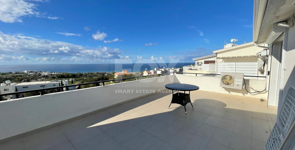 Fully Furnished Studio with Sea View in Kissonerga, for rent