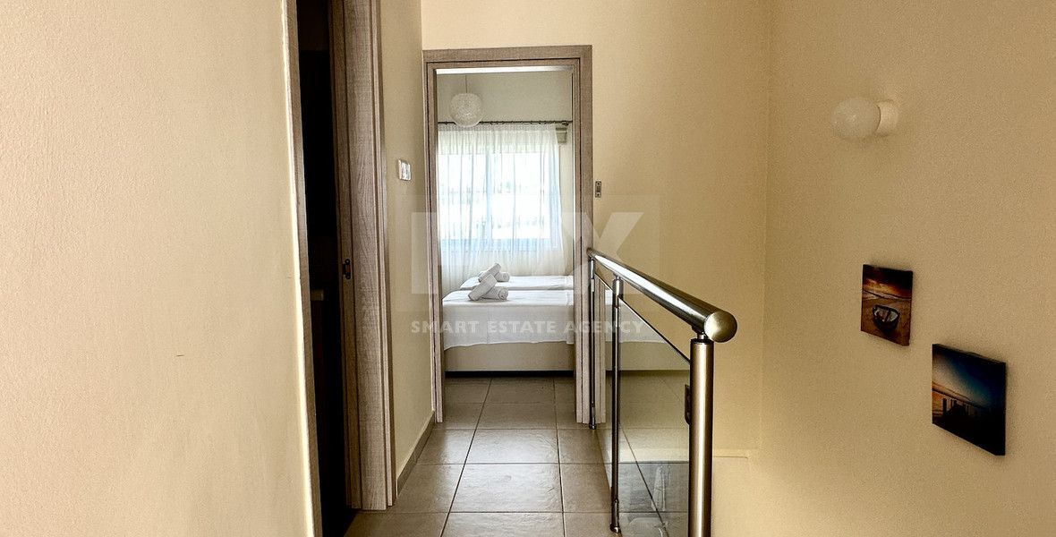 For rent Two Bedroom Townhouse with Sea View in Mouttalos, Paphos