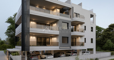 Spacious three Bedroom penthouse with private roof garden for sale in Tsiflikoudia