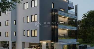 Spacious three Bedroom penthouse with private roof garden for sale in Tsiflikoudia