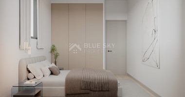 Spacious three Bedroom penthouse with private roof garden for sale in Tsiflikoudia