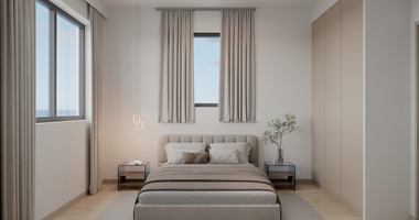 Spacious three Bedroom penthouse with private roof garden for sale in Tsiflikoudia