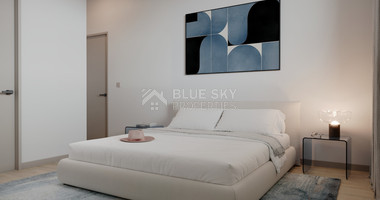 Spacious three Bedroom penthouse with private roof garden for sale in Tsiflikoudia