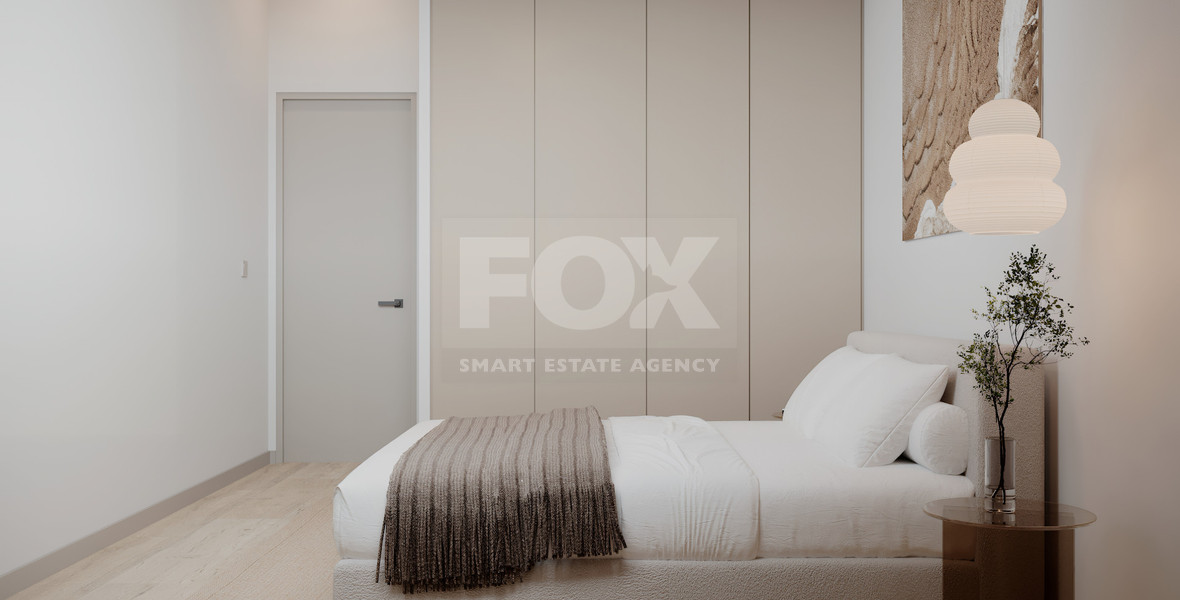 Spacious three Bedroom penthouse with private roof garden for sale in Tsiflikoudia