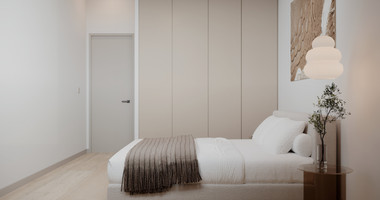 Spacious three Bedroom penthouse with private roof garden for sale in Tsiflikoudia