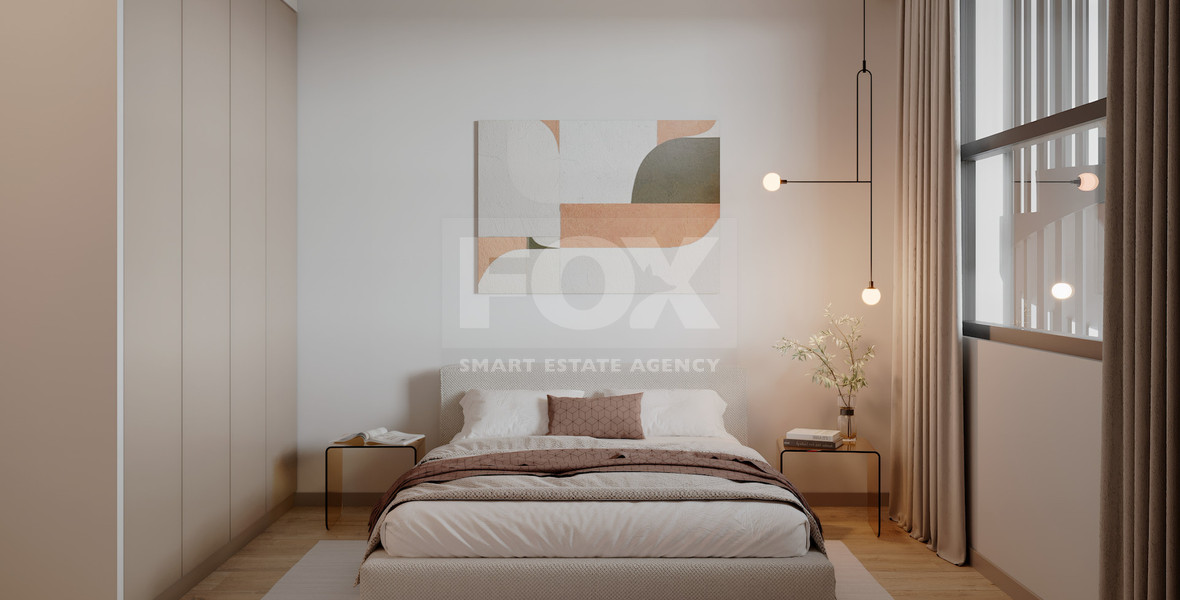 Spacious three Bedroom penthouse with private roof garden for sale in Tsiflikoudia