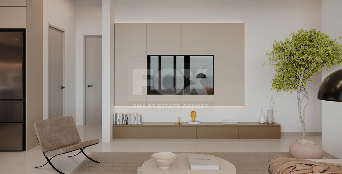 Spacious three Bedroom penthouse with private roof garden for sale in Tsiflikoudia