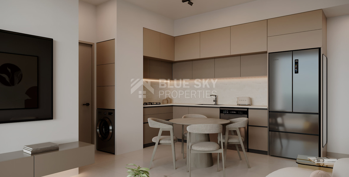 Spacious three Bedroom penthouse with private roof garden for sale in Tsiflikoudia