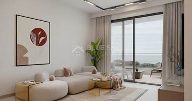 Spacious three Bedroom penthouse with private roof garden for sale in Tsiflikoudia