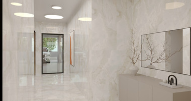 Spacious three Bedroom penthouse with private roof garden for sale in Tsiflikoudia