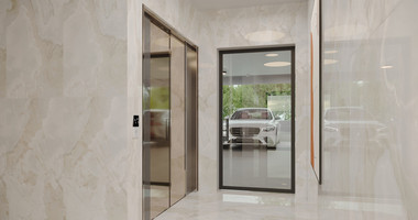 Spacious three Bedroom penthouse with private roof garden for sale in Tsiflikoudia