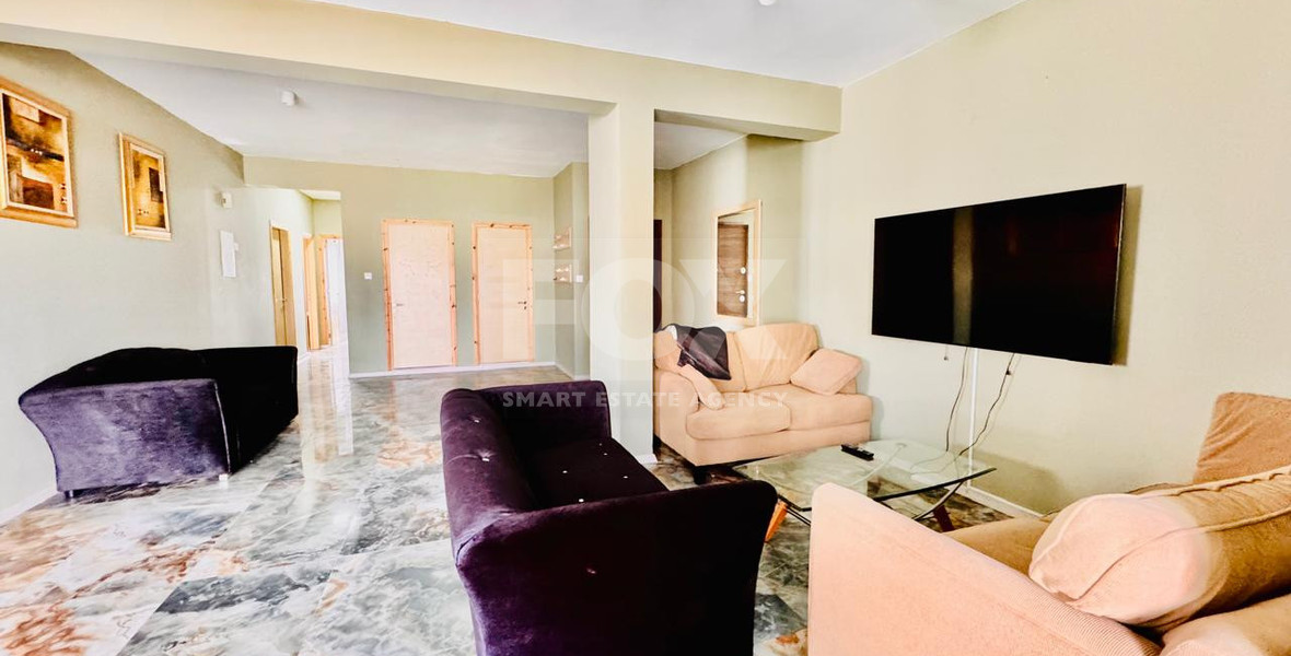 Modern & Spacious Three-Bedroom Apartment for Rent – Agios Nicolaos, Limassol