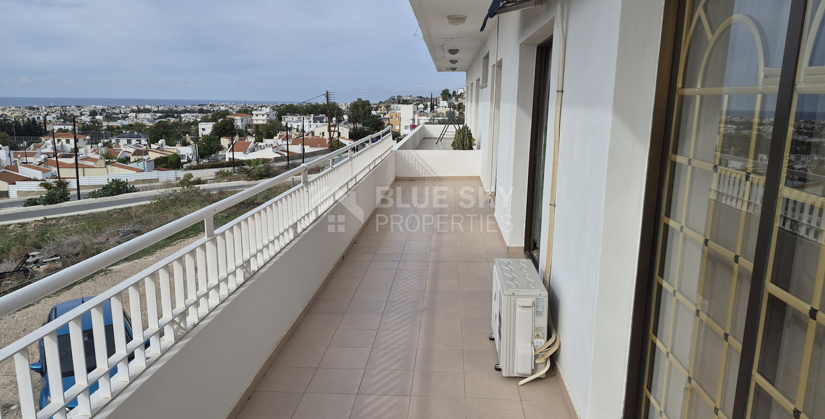 Spacious Three Bedroom Apartment in Tranquil Agia Marinouda , in Paphos for rent