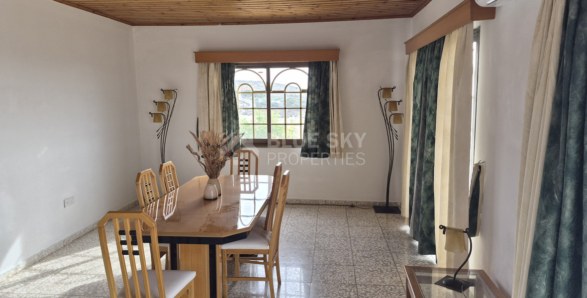 Spacious Three Bedroom Apartment in Tranquil Agia Marinouda , in Paphos for rent