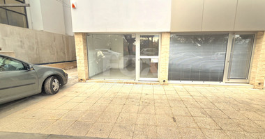 Bright 55m² Shop/Office Space for Rent near Agios Nikolaos Roundabout in Limassol
