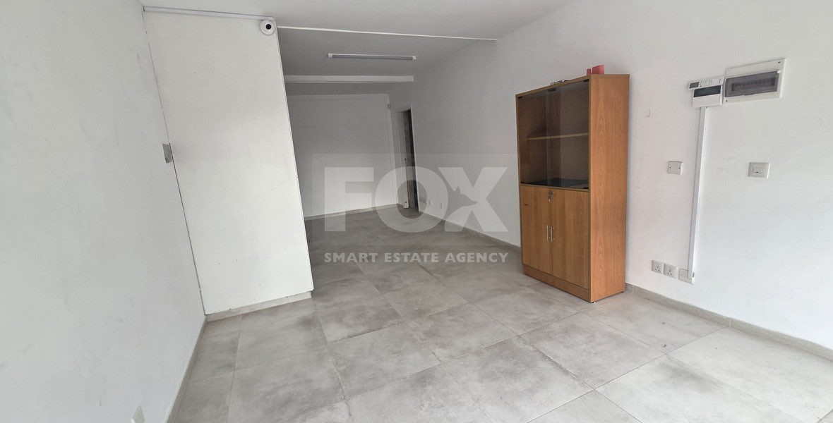 Bright 55m² Shop/Office Space for Rent near Agios Nikolaos Roundabout in Limassol