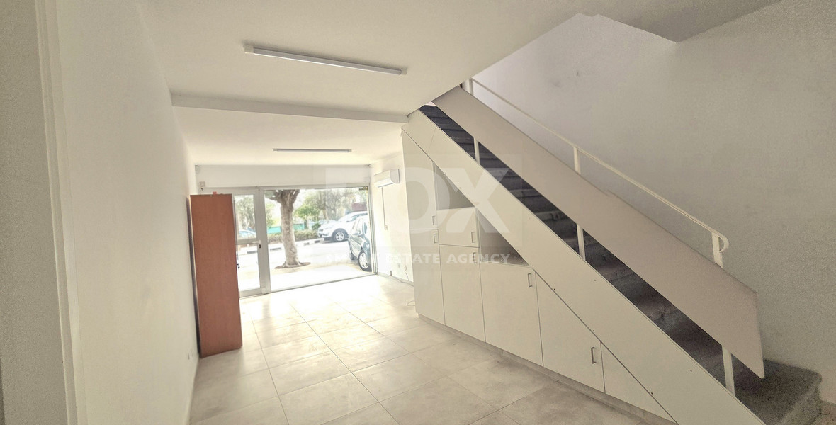 Bright 55m² Shop/Office Space for Rent near Agios Nikolaos Roundabout in Limassol