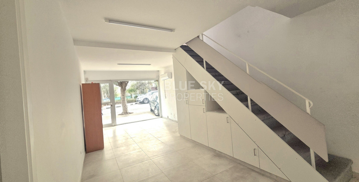 Bright 55m² Shop/Office Space for Rent near Agios Nikolaos Roundabout in Limassol
