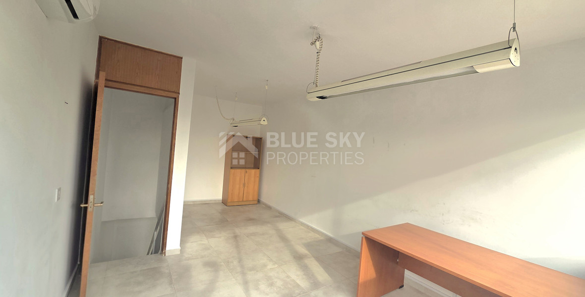 Bright 55m² Shop/Office Space for Rent near Agios Nikolaos Roundabout in Limassol