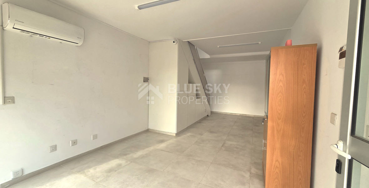 Bright 55m² Shop/Office Space for Rent near Agios Nikolaos Roundabout in Limassol