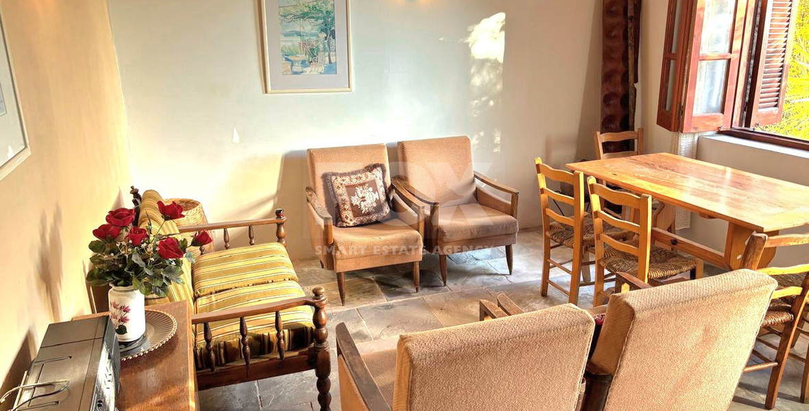 Traditional One-Bedroom Semi-Detached Home for Rent in Beautiful Arsos Village