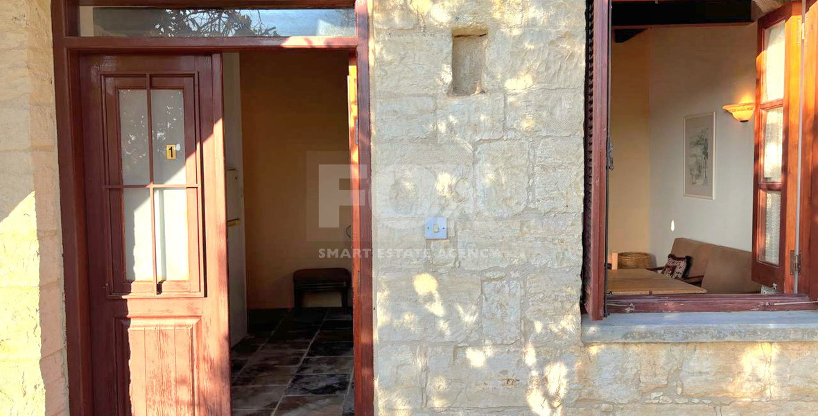 Traditional One-Bedroom Semi-Detached Home for Rent in Beautiful Arsos Village