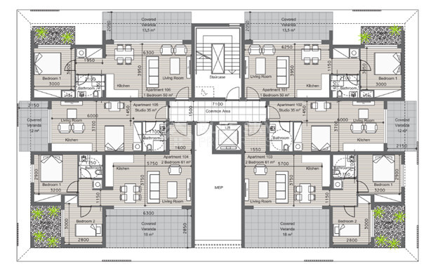 Modern 1 bedroom apartment for sale in Agios Athanasios, Limassol