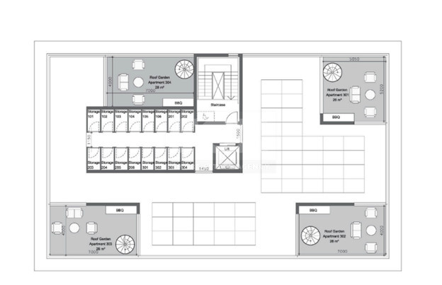 Luxury 2-Bedroom Penthouse with Private Rooftop Garden for Sale in Agios Athanasios, Limassol