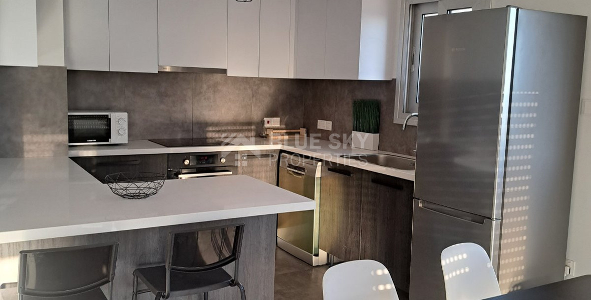 Modern 2-Bedroom Apartment for Rent with Sea View – Agios Athanasios, Limassol