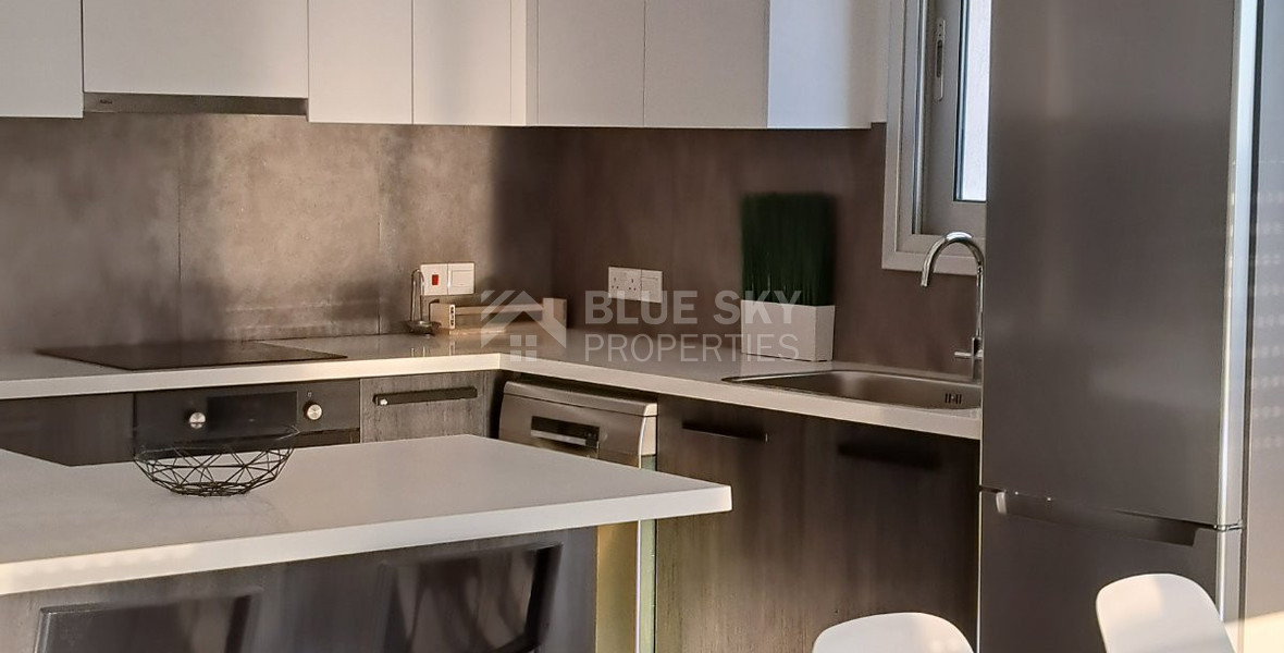 Modern 2-Bedroom Apartment for Rent with Sea View – Agios Athanasios, Limassol