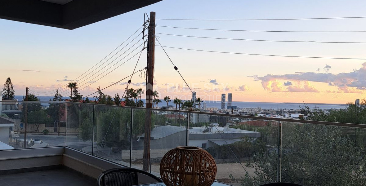 Modern 2-Bedroom Apartment for Rent with Sea View – Agios Athanasios, Limassol