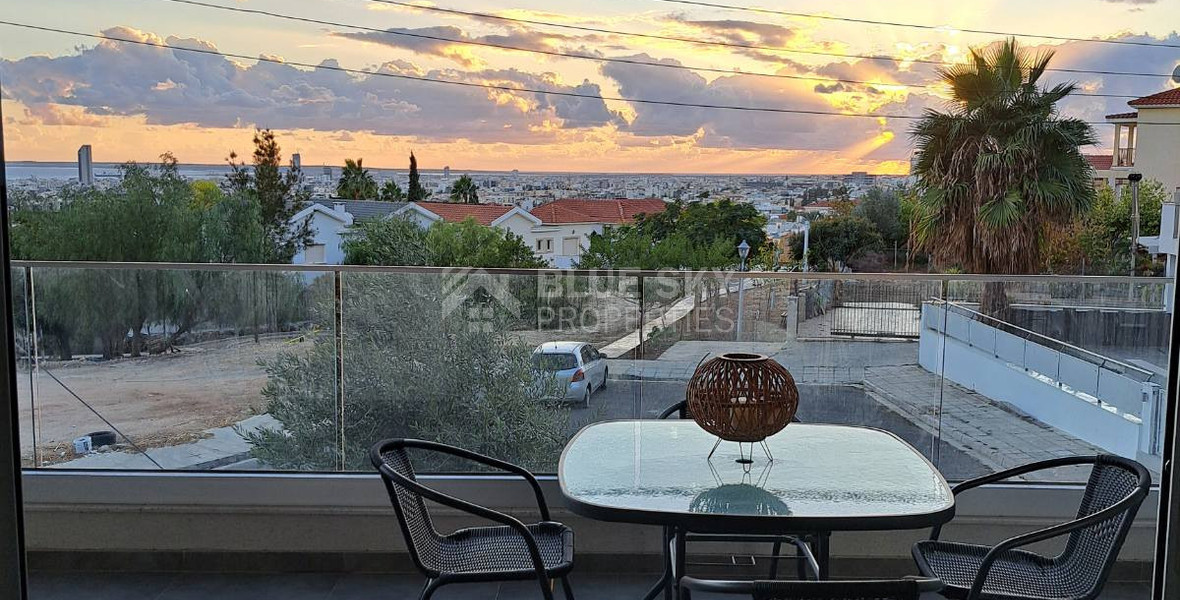 Modern 2-Bedroom Apartment for Rent with Sea View – Agios Athanasios, Limassol