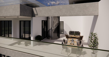 For Sale Two Bedroom Penthouse with private roof garden and pool in Germasogeia