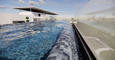 For Sale Two Bedroom Penthouse with private roof garden and pool in Germasogeia