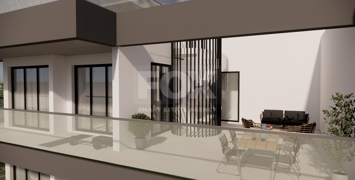 For Sale Two Bedroom Penthouse with private roof garden and pool in Germasogeia