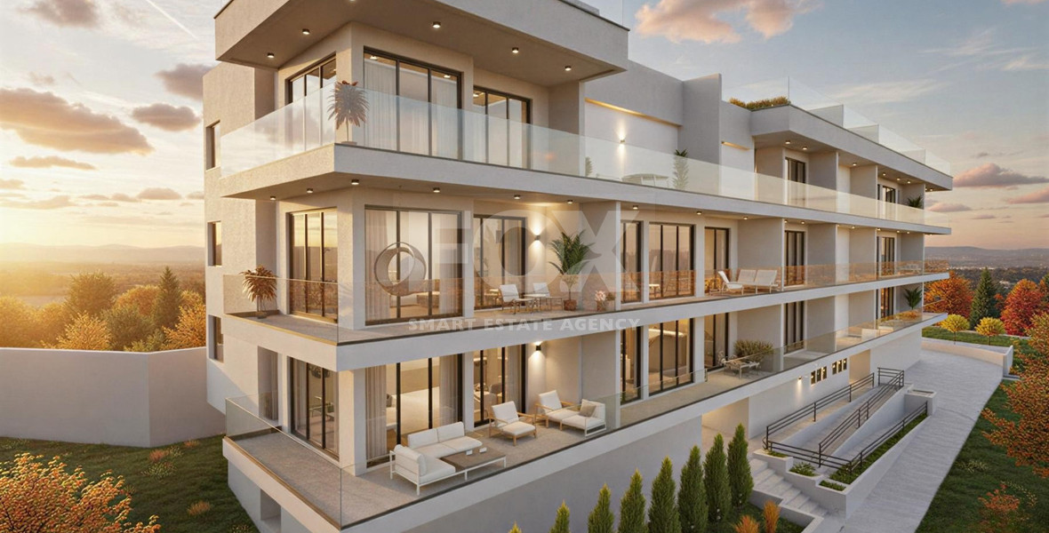 For Sale Two Bedroom Penthouse with private roof garden and pool in Germasogeia