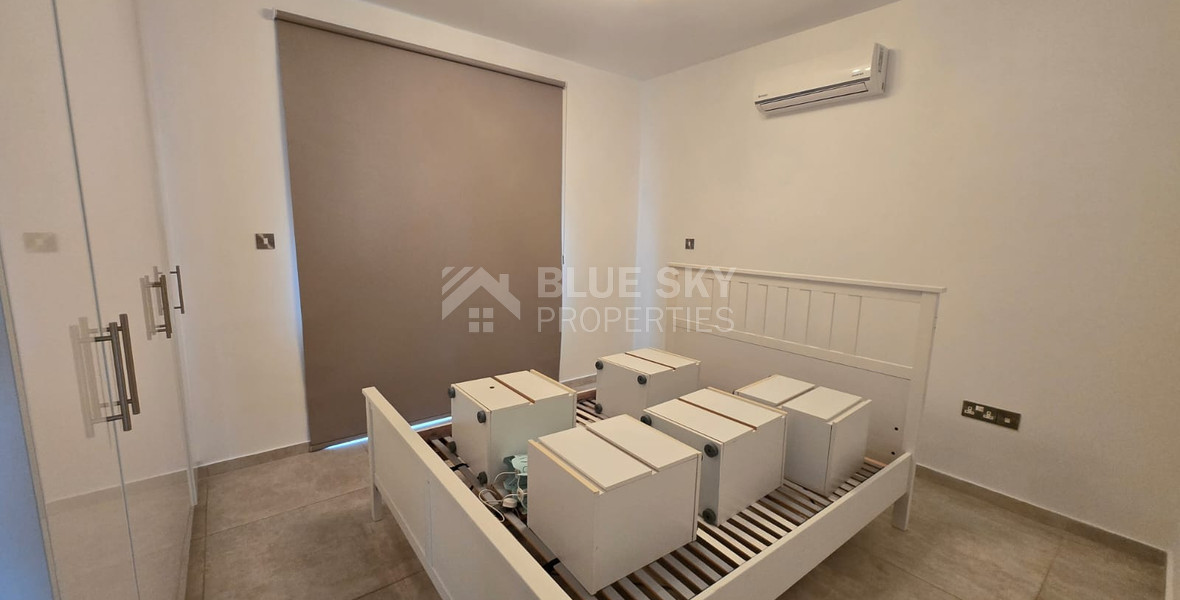 Modern Full-Floor Three-Bedroom Penthouse for Rent in Ypsonas