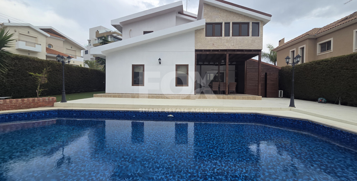 Luxury Seven Plus One Bedroom Detached House  For Rent in Agios Athanasios Limassol
