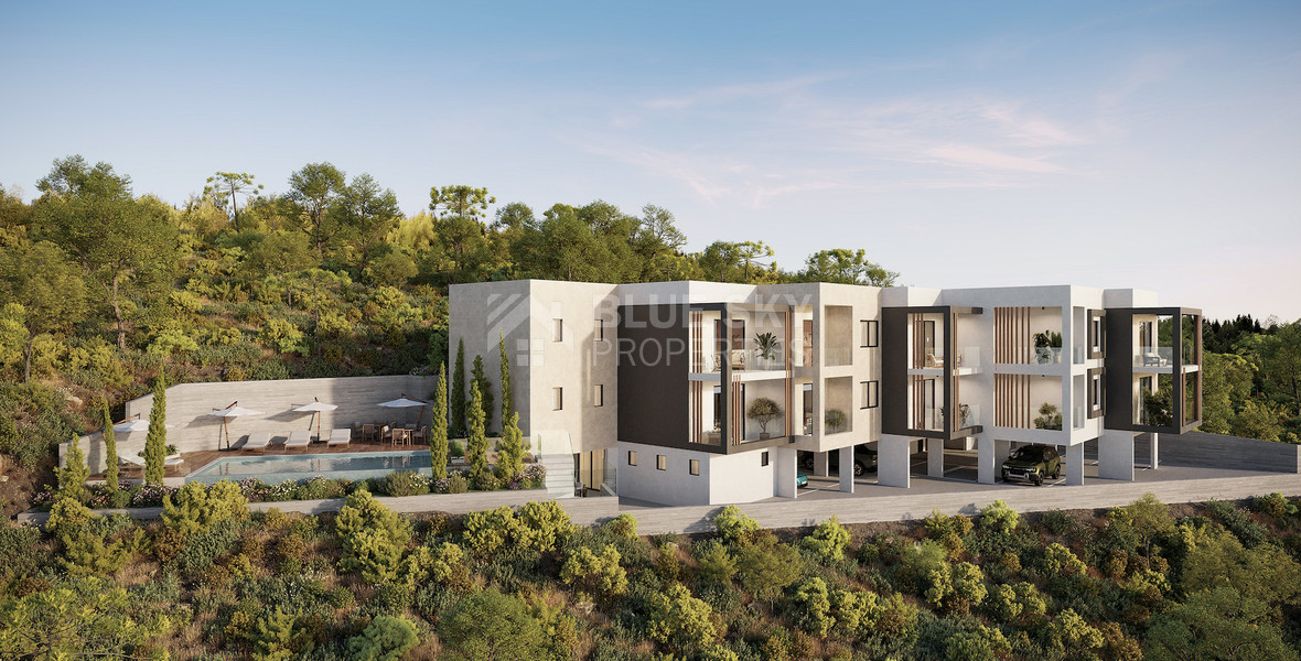 Modern two Bedroom Apartment for Sale in Konia, Paphos – Sea View Boutique Residence