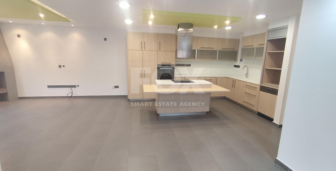 Three bedroom upper house for rent with panoramic view in Laiki Lefkothea , Limassol