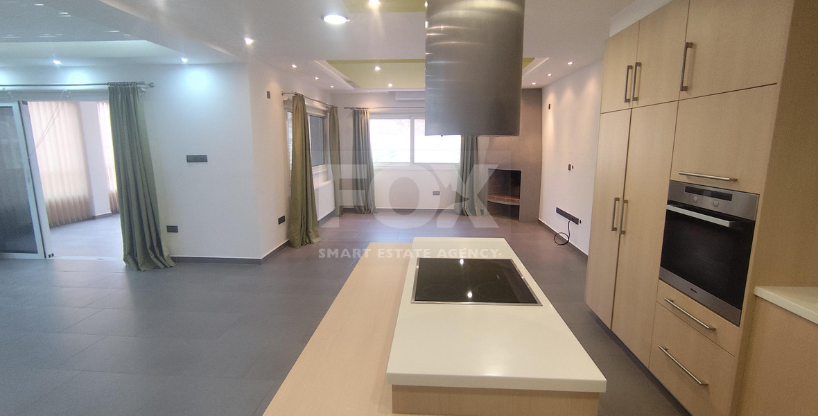 Three bedroom upper house for rent with panoramic view in Laiki Lefkothea , Limassol