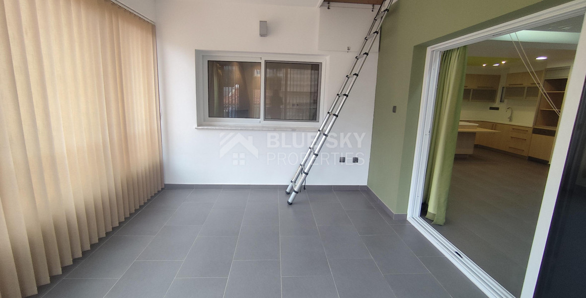 Three bedroom upper house for rent with panoramic view in Laiki Lefkothea , Limassol