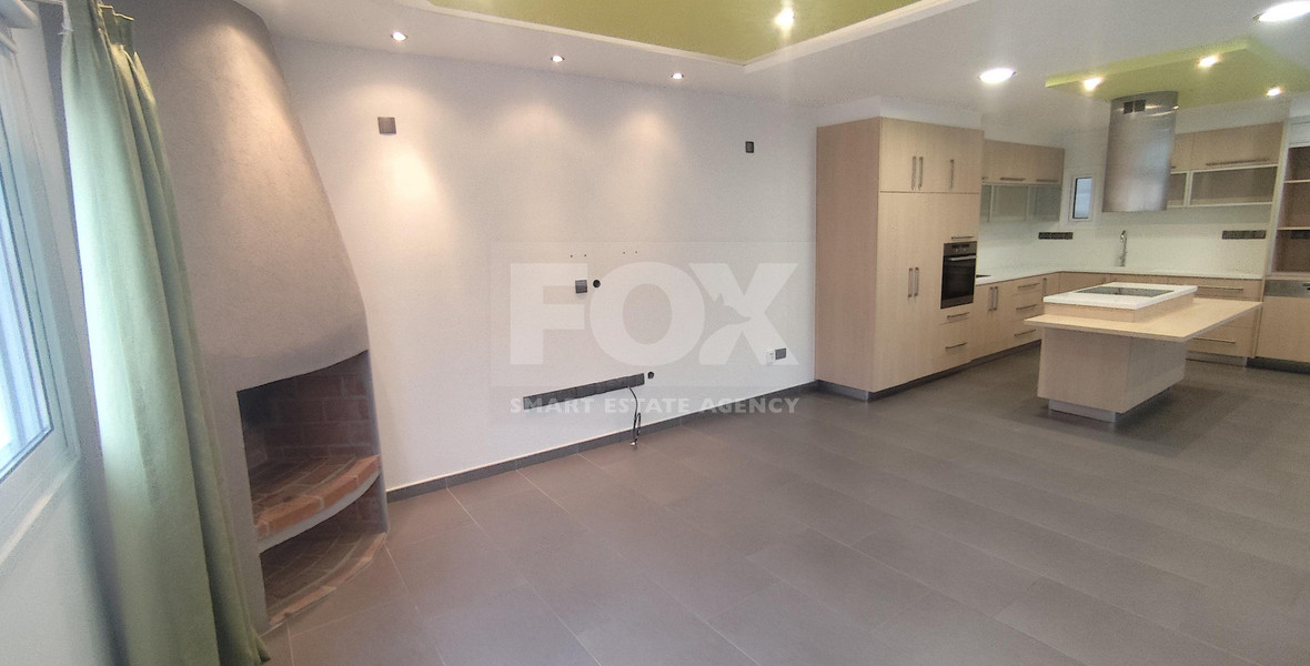 Three bedroom upper house for rent with panoramic view in Laiki Lefkothea , Limassol