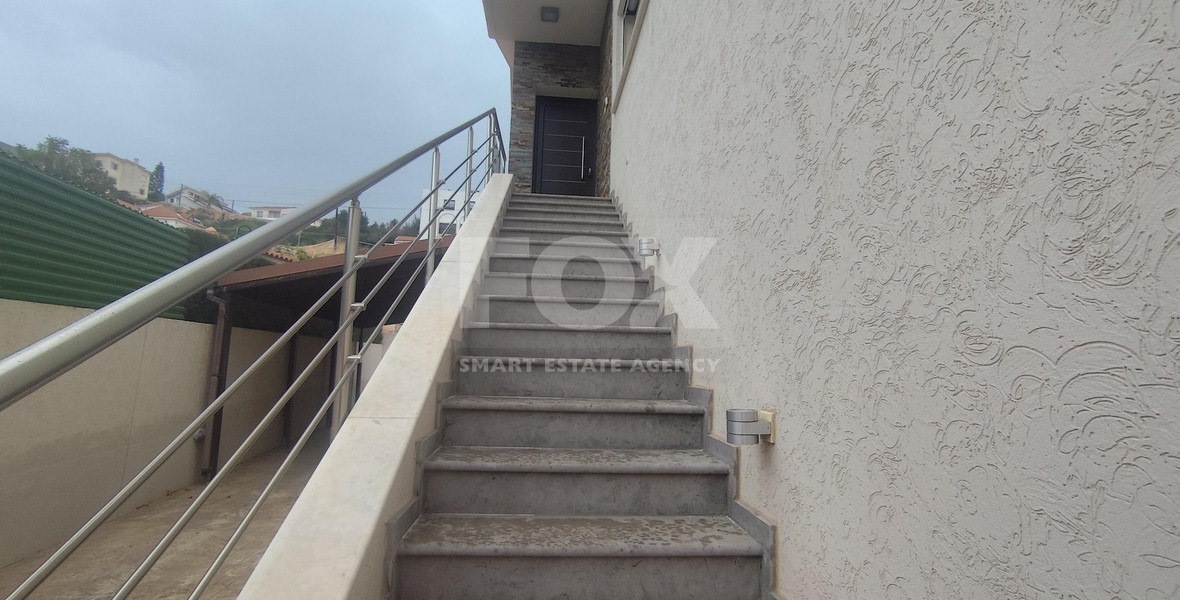 Three bedroom upper house for rent with panoramic view in Laiki Lefkothea , Limassol