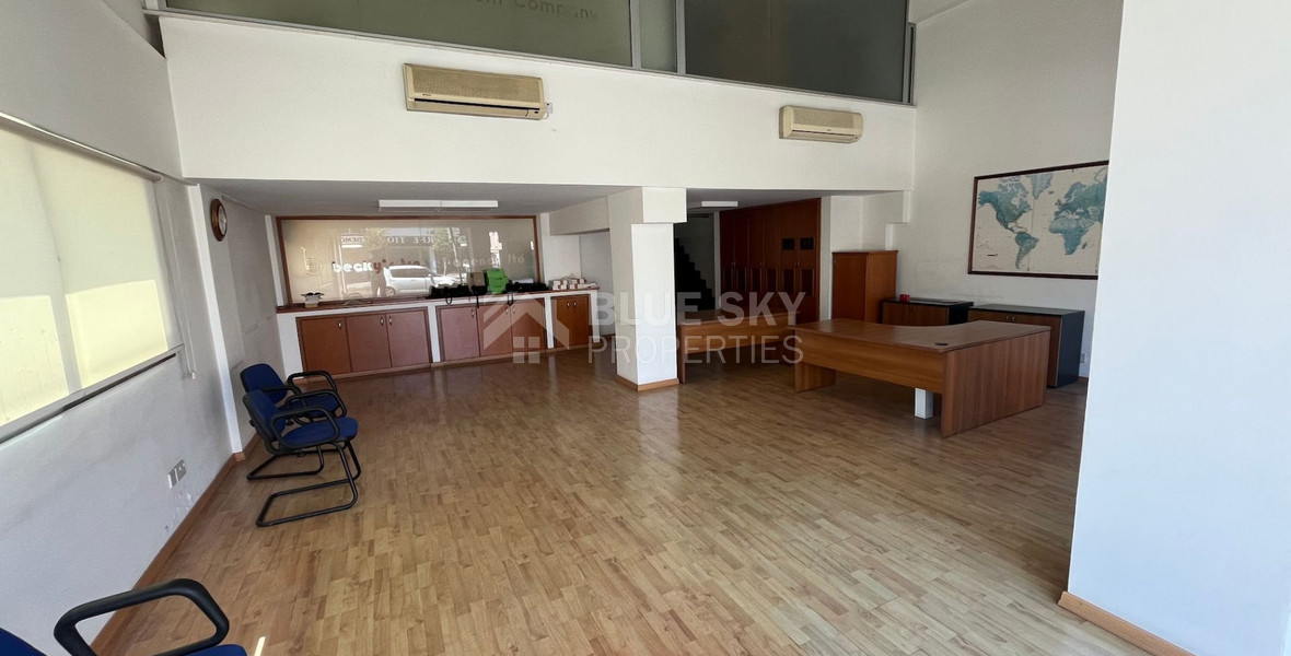 For Sale Corner Shop/Office on Top Spot on Makariou with 6 Parking Spots