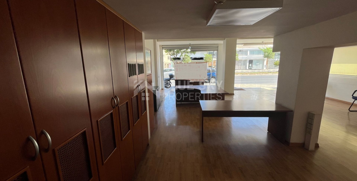 For Sale Corner Shop/Office on Top Spot on Makariou with 6 Parking Spots