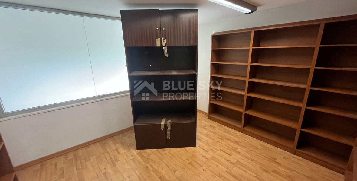 For Sale Corner Shop/Office on Top Spot on Makariou with 6 Parking Spots