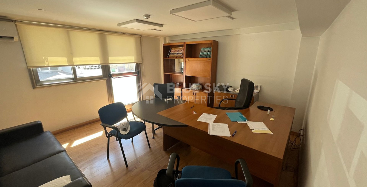 For Sale Corner Shop/Office on Top Spot on Makariou with 6 Parking Spots