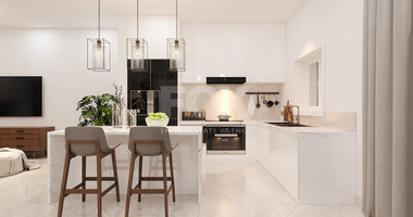 New Build,  three Bedroom Villas for Sale in Geroskipou, Paphos with Gardens, Parking, and Easy Access to Beaches